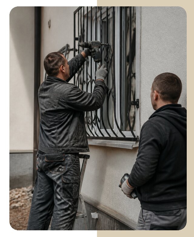Установка наружных решеток в Кингисеппе от 5088 р. | ДвериЛегко-Кгп